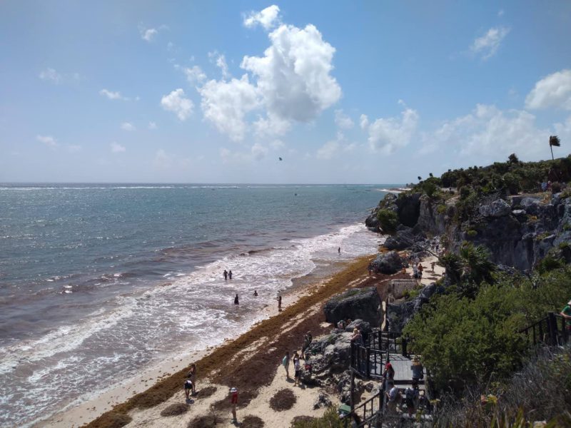 views, water, Mayan Ruins Riviera Maya